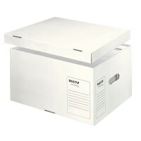 LEITZ Archivcontainer Infinity L weiß 42,0 x 35,0 x...