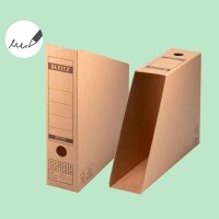 LEITZ Archiv-Stehsammler Premium braun, 10 St.