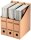 LEITZ Archiv-Stehsammler Premium braun, 10 St.