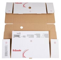 Esselte Archivboxen weiß 25,5 x 32,9 x 8,0 cm, 10 St.