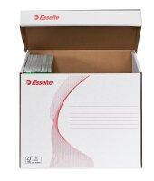 Esselte Archivcontainer weiß 39,8 x 28,0 x 30,2 cm, 10 St.