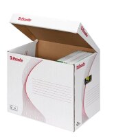 Esselte Archivcontainer weiß 39,8 x 28,0 x 30,2 cm, 10 St.