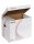 Esselte Archivcontainer weiß 39,8 x 28,0 x 30,2 cm, 10 St.