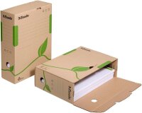 Esselte Archivboxen ECO braun 10,0 x 23,3 x 32,7 cm, 25 St.
