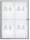MAUL Schaukasten Extraslim grau 4x DIN A4 49,1 x 2,7 x 65,5 cm, 1 St.