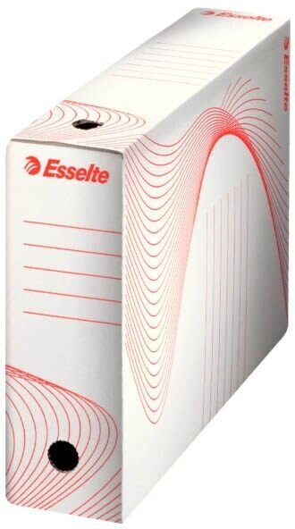 Esselte Archivboxen weiß 10,0 x 25,0 x 35,2 cm, 25 St.
