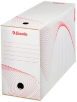 Esselte Archivboxen weiß 15,0 x 25,0 x 35,2 cm, 25 St.