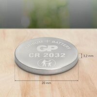 10 GP Knopfzellen CR2032 3,0 V  ( GPCR2032STD900C10 )