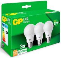 3 GP LED-Lampen Classic A60 E27 4,8 W matt  (...