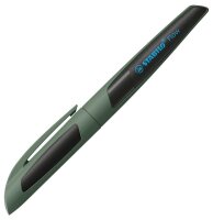 STABILO Kugelschreiber Flow khaki/schwarz, Schreibfarbe:...