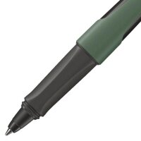STABILO Kugelschreiber Flow khaki/schwarz, Schreibfarbe:...