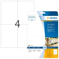 HERMA Power-Etiketten 10909 weiß 105,0 x 148,0 mm,...