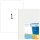 HERMA Etiketten 8692 weiß 297,0 x 420,0 mm, 100 Blatt