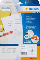 HERMA QR-Code-Etiketten 9643 weiß 40,0 x 80,0 mm, 25 Blatt