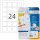 HERMA QR-Code-Etiketten 9642 weiß 40,0 x 40,0 mm, 25 Blatt