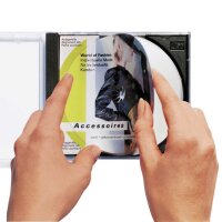 HERMA CD-Etiketten 8624 weiß, 20 Etiketten