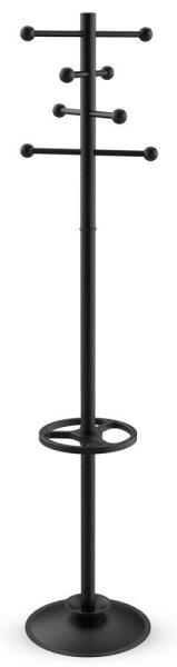 MAUL Kleiderständer MAULsaphir 9401090 schwarz Metall 8 Haken 38,0 x 171,0 cm, 1 St.