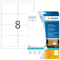 HERMA Folien-Versandetiketten 8331 weiß 99,1 x 67,7...