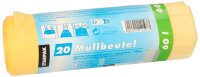 STARPAK Müllbeutel 60,0 l gelb 20,0 µm, 20 St.
