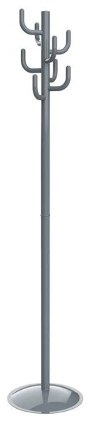 MAUL Kleiderständer MAULpolaris Lite 9402682 silber Metall 8 Haken 36,5 x 177,0 cm, 1 St.