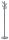 MAUL Kleiderständer MAULpolaris Lite 9402682 silber Metall 8 Haken 36,5 x 177,0 cm, 1 St.