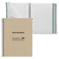 MIQUELRIUS Collegeblock Eco Desgin 4 kariert DIN A4...