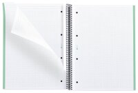 MIQUELRIUS Collegeblock Eco Emotions 1 kariert DIN A4 Innenrand, 1 St.