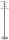 MAUL Kleiderständer MAULsaphir Lite 9401582 silber Metall 8 Haken 38,0 x 171,0 cm, 1 St.