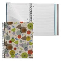 MIQUELRIUS Collegeblock Eco Desgin 4 liniert DIN A4...