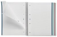 MIQUELRIUS Collegeblock Eco Desgin 4 liniert DIN A4 Innenrand, 1 St.
