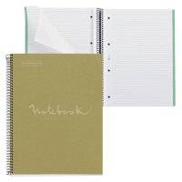 MIQUELRIUS Collegeblock Eco Emotions 1 liniert DIN A4...