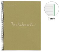 MIQUELRIUS Collegeblock Eco Emotions 1 liniert DIN A4 Innenrand, 1 St.