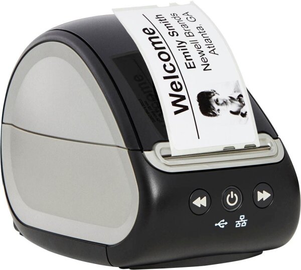 DYMO LabelWriter 550 Turbo Etikettendrucker silber, schwarz