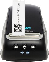 DYMO LabelWriter 550 Turbo Etikettendrucker silber, schwarz