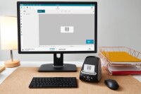 DYMO LabelWriter 550 Turbo Etikettendrucker silber, schwarz