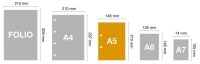 MIQUELRIUS Collegeblock Eco Design 1 liniert DIN A5 Innenrand, 1 St.