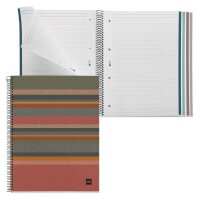 MIQUELRIUS Collegeblock Eco Desgin 4 liniert DIN A4...