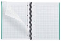 MIQUELRIUS Collegeblock Eco Emotions 1 kariert DIN A4 Innenrand, 1 St.