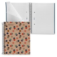 MIQUELRIUS Collegeblock Eco Desgin 1 liniert DIN A5...