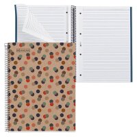 MIQUELRIUS Collegeblock Eco Desgin 1 liniert DIN A4...