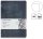 MIQUELRIUS Notizbuch Stone Paper ca. DIN A5 blanko, schwarz Hardcover 50 Seiten, 1 St.