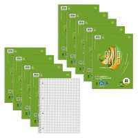 Ursus® Collegeblöcke green Lineatur 22 kariert...