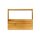 relaxdays Schreibtisch-Organizer braun Bambus 4 Fächer 25,0 x 11,5 x 20,0 cm
