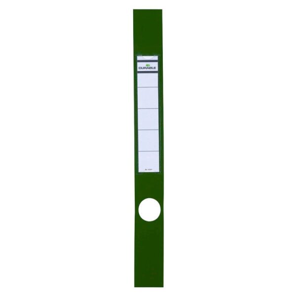 DURABLE Ordneretiketten ORDOFIX® grün für 5,0 cm Rückenbreite, 10 St.