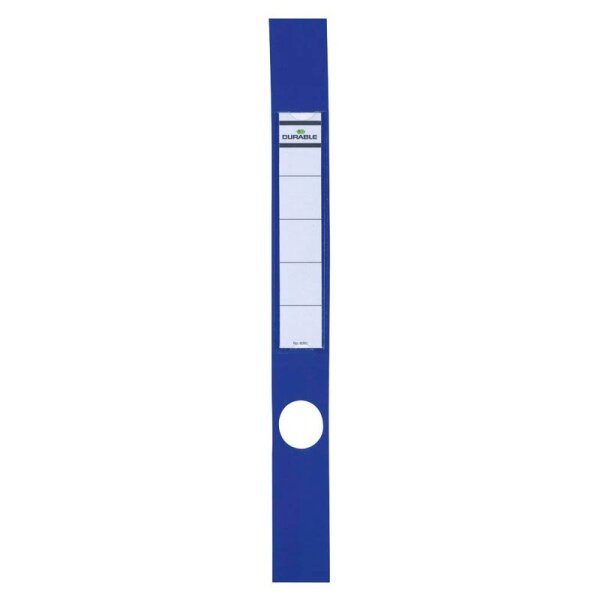 DURABLE Ordneretiketten ORDOFIX® blau für 5,0 cm Rückenbreite, 10 St.