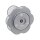 relaxdays Schreibtisch-Organizer silber Metall 7 Fächer 17,5 x 16,5 x 11,0 cm
