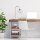 relaxdays Schreibtisch-Organizer braun Bambus 3 Fächer 31,0 x 9,0 x 2,0 cm  ( 10024617_0 )