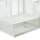 relaxdays Schreibtisch-Organizer weiß Metall 6 Fächer 28,0 x 14,0 x 13,0 cm