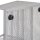 relaxdays Schreibtisch-Organizer silber Metall 5 Fächer 25,5 x 18,0 x 10,5 cm