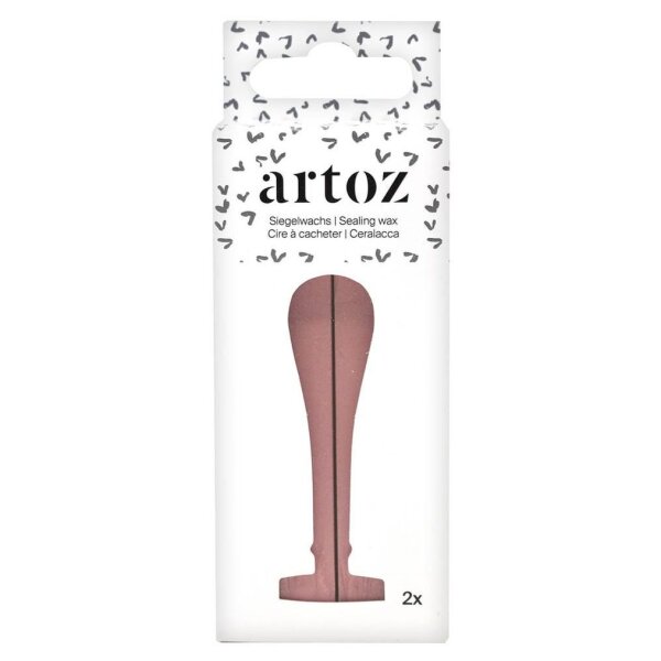 artoz Siegelwachs kupfer 2 St.
